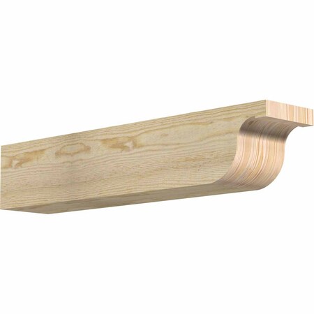 Ekena Millwork Del Monte Rough Sawn Rafter Tail, Douglas Fir, 6"W x 6"H x 32"L RFT06X06X32DEL00RDF